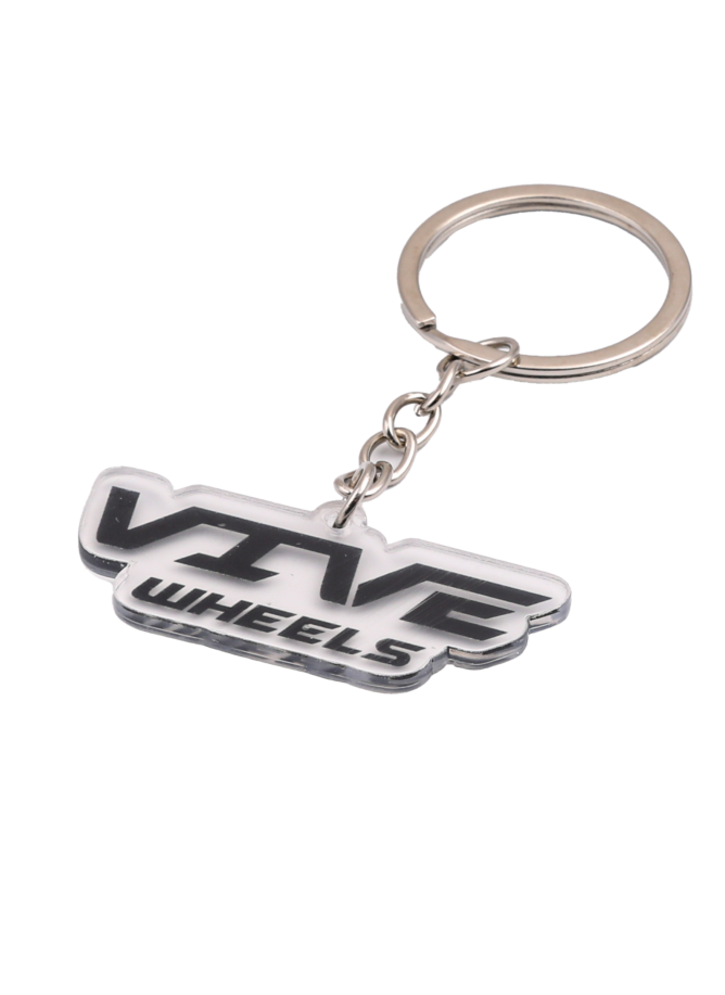 VIVE Wheels Logo Keychain