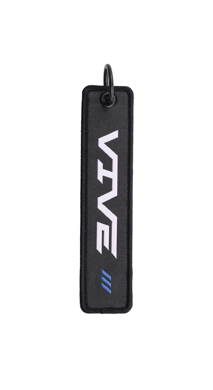 VIVE Wheels Embroidered Keychain